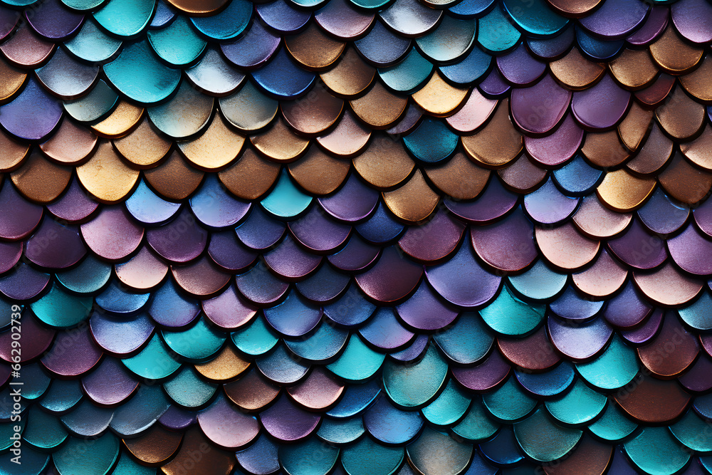 Dragon scales seamless pattern Dragon scales seamless pattern