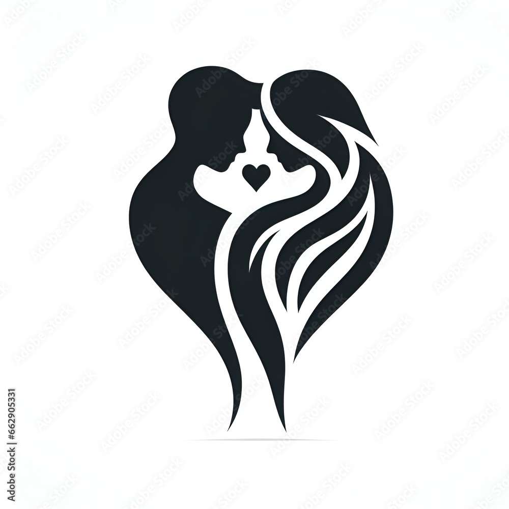 silhouette of a couple, love silhouette silhouette of a couple, love silhouette