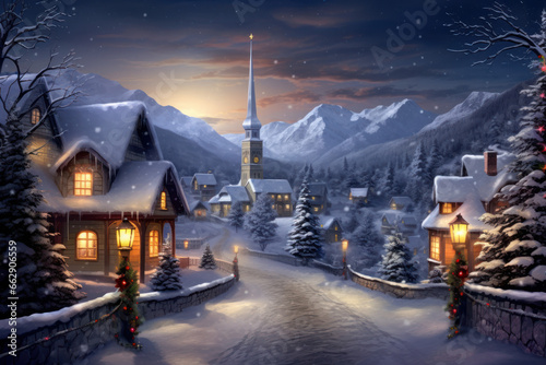 Enchanted Winter Village © Bijac