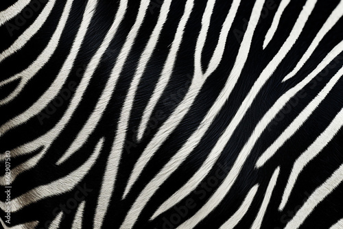 The texture of a zebra fur