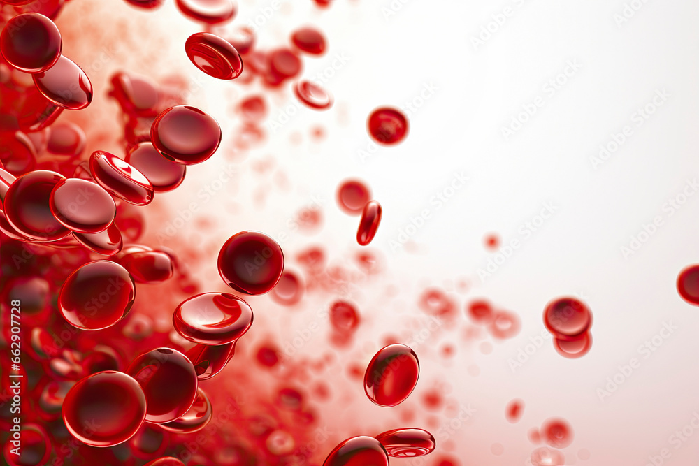 super macro scene with blood red corpuscles into the artery super macro scene with blood red corpuscles into the artery