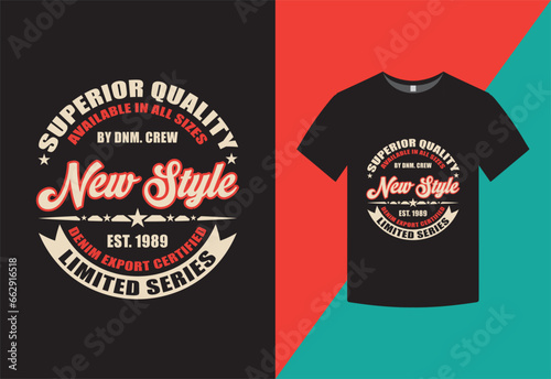 Superior Quality Limited Series t shirt design template