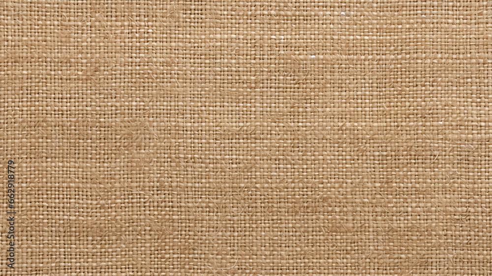 Jute hessian sackcloth canvas woven texture pattern background in light beige cream brown color blank empty Jute hessian sackcloth canvas woven texture pattern background in light beige cream brown color blank empty