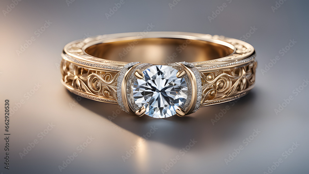 Ring in Ultra Nahaufnahme /Makrolinse . KI Generated Ring in Ultra Nahaufnahme /Makrolinse . KI Generated