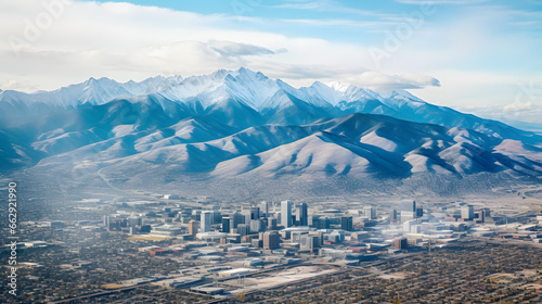 Beautiful Salt Lake City view