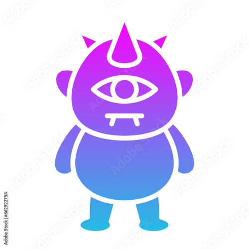 Cyclop Monster Icon