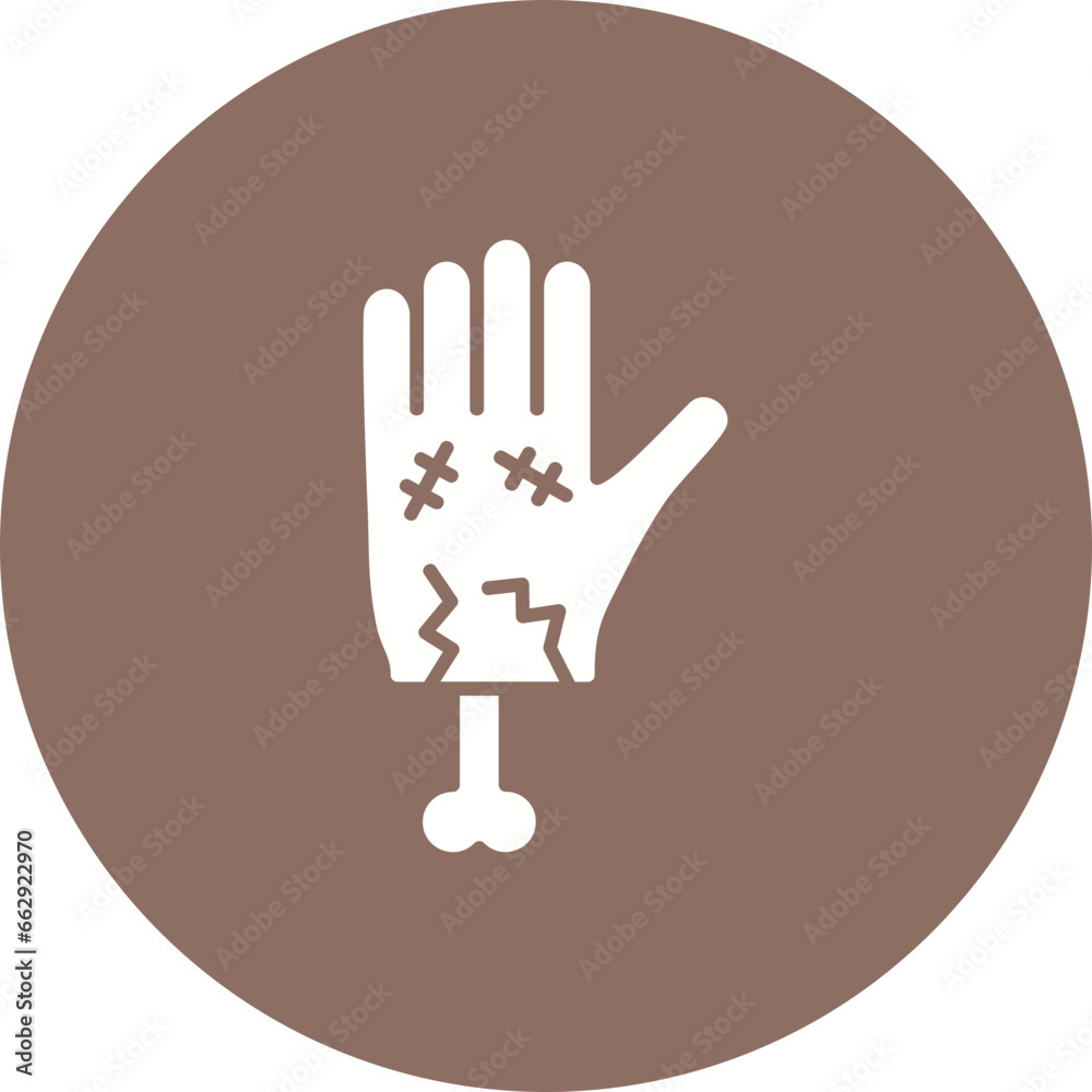 Obraz premium Scary Hand Icon