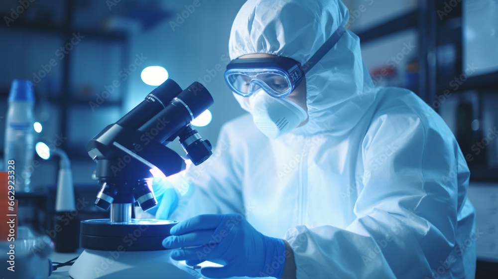 In the high-tech laboratory, a team of scientists studies the effects of a new vaccine, aiming to improve public health. In the high-tech laboratory, a team of scientists studies the effects of a new vaccine, aiming to improve public health.