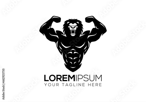 Lion Logo, lions, lion logo, gym logo, gym, bodybuilder, lion gym, strong lion, lions, powerfull, gym logos, gym, 