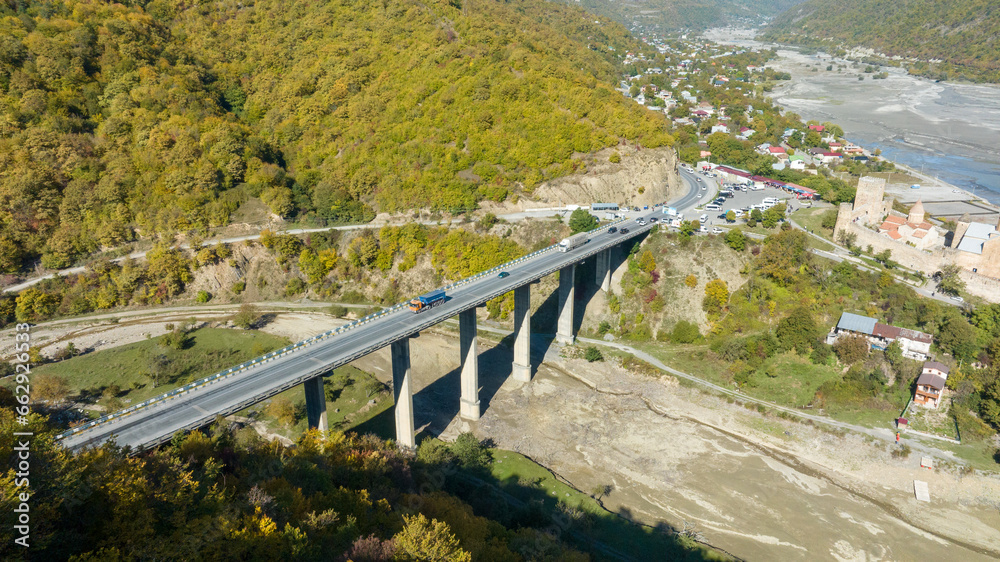 Fototapeta premium bridge over the river