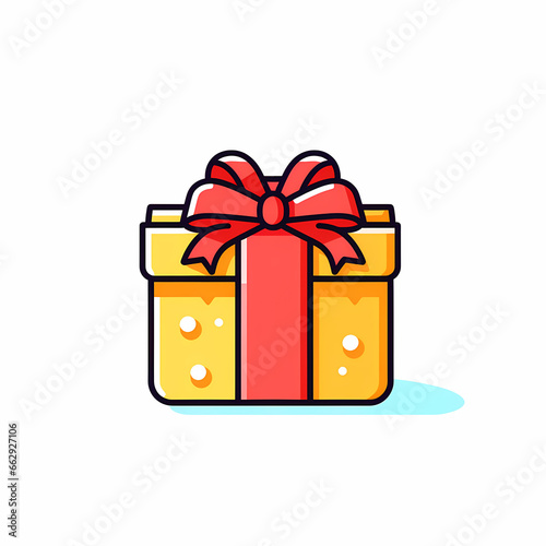 gift box isolated on white