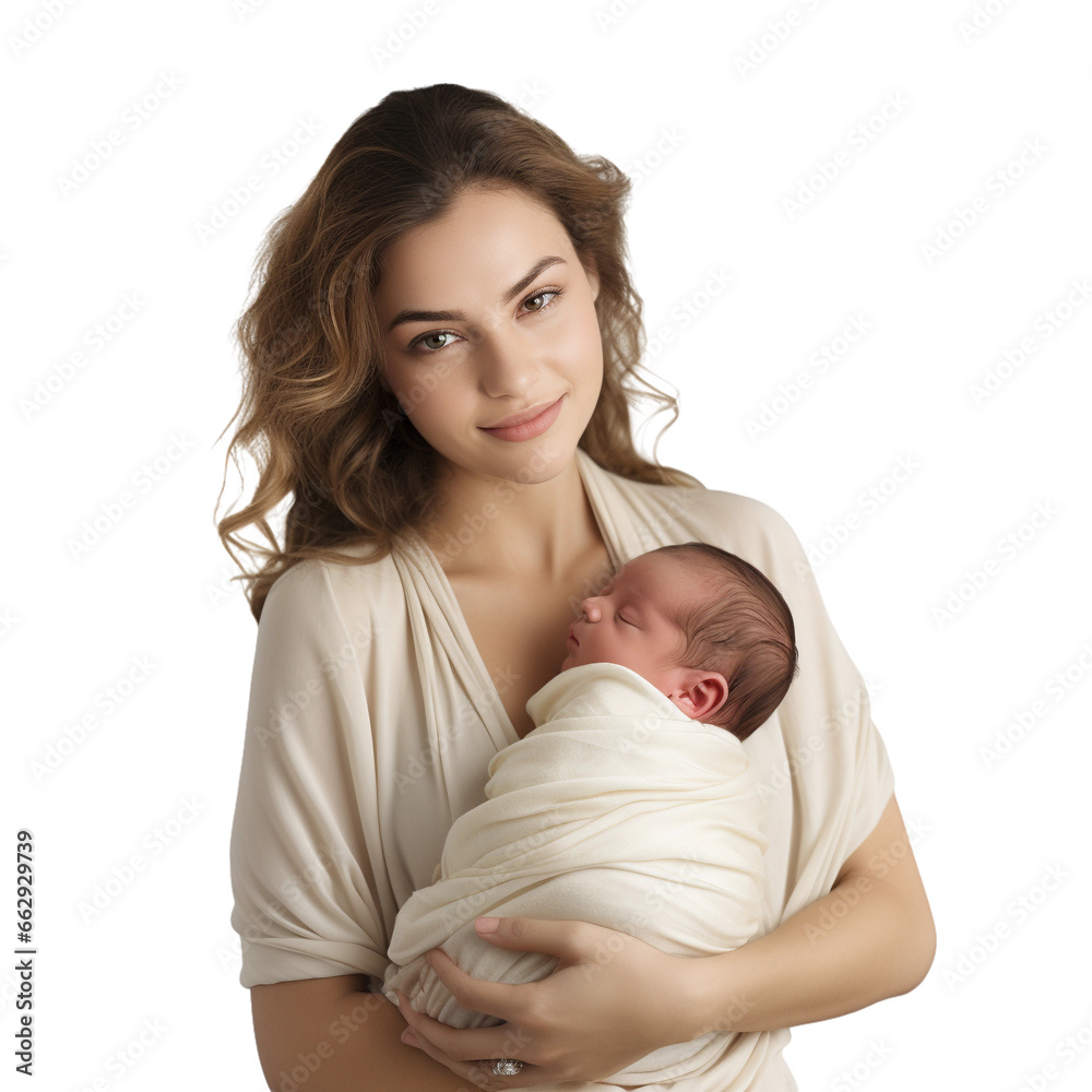 mother and baby isolated on transparent background mother and baby isolated on transparent background