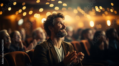 Audience Applaud Clapping Happiness photo