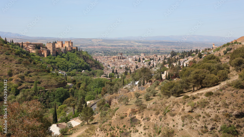 La Alhambra de Granada, Granada, Andalucía, España