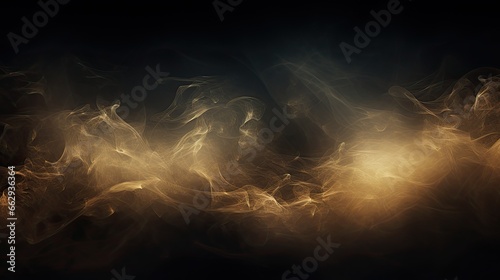 Wallpaper image of Dancing Smoke in a Luminous Dream - A Mystical Journey. Generative AI