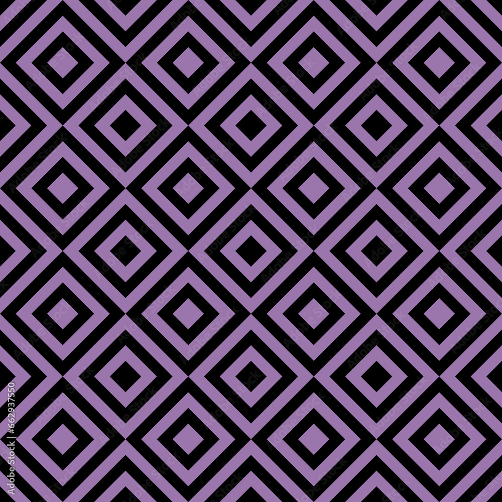 Seamless geometric pattern with line rhombus on black background. Print for fabric background, textile Seamless geometric pattern with line rhombus on black background. Print for fabric background, textile