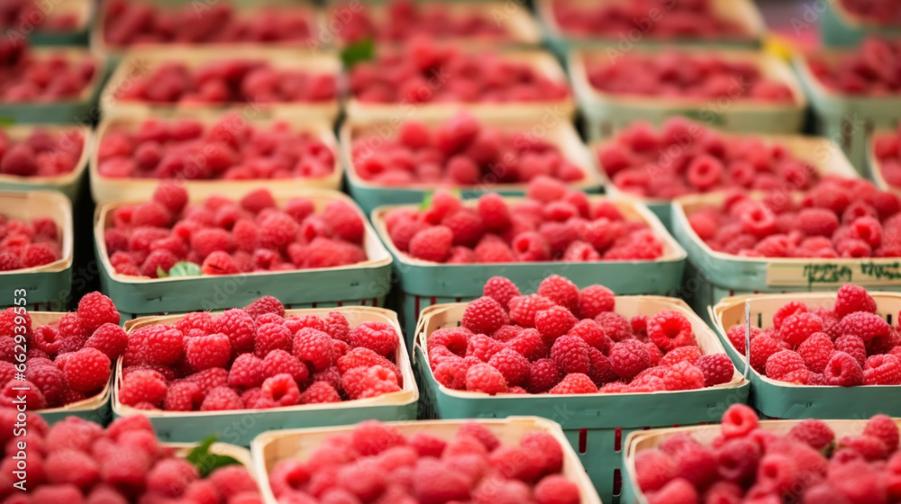 : ripe strawberries arranged on thin wooden box, showcased at a vibrant street food market, capturing the essence of summer and providing a tempting treat. : ripe strawberries arranged on thin wooden box, showcased at a vibrant street food market, capturing the essence of summer and providing a tempting treat.