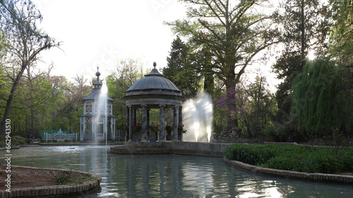 Estanque de los Chinescos, Jardín del Príncipe, Aranjuez, Madrid, España