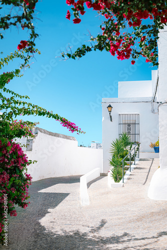 Sunny village in the province of Cadiz called Vejer de la Frontera