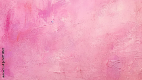 pink painted wall background texture with grunge brush strokes and stains