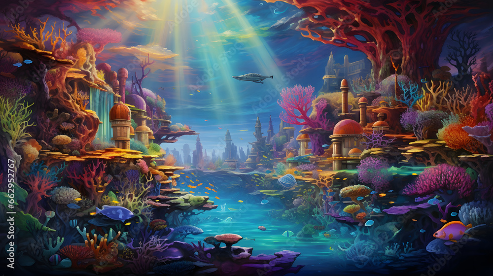 Beautiful fantasy illustration Beautiful fantasy illustration