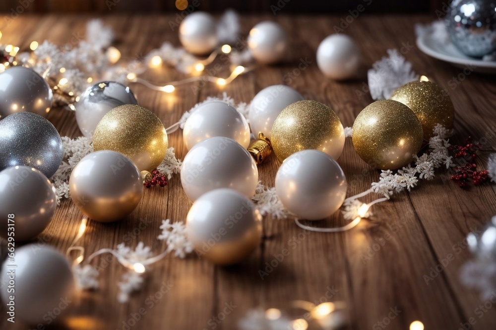 Fototapeta premium Digitally Created Happy New Year Creative Artwork