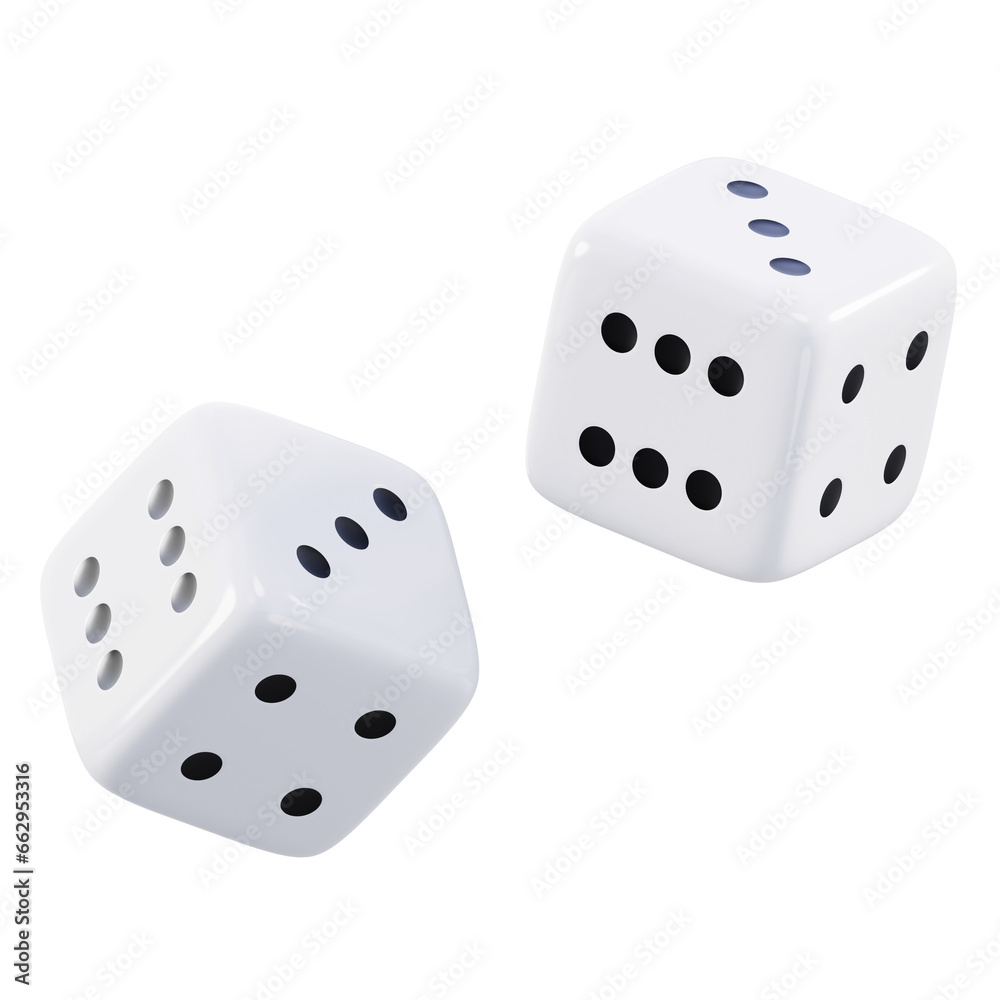 dice 3d illustration dice 3d illustration