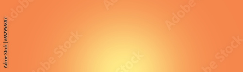 Blurred orange abstract background. Smooth transitions of yellow circle color. Colorful gradient. Soft backdrop. Colorful wallpaper, mockup for website, web for designers. Network concept illustration