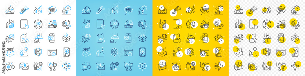 Vector icons set of Deflation, Fuel price and Employees wealth line icons pack for web with Accounting report, Home facility, Project deadline outline icon. Medical phone, Fingerprint. Vector Vector icons set of Deflation, Fuel price and Employees wealth line icons pack for web with Accounting report, Home facility, Project deadline outline icon. Medical phone, Fingerprint. Vector