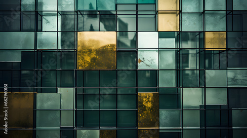 Fototapeta Naklejka Na Ścianę i Meble -  glass wall of a building