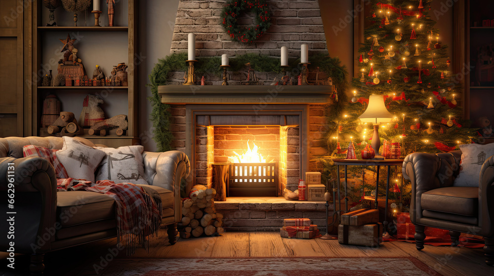 Christmas Coziness: Living Room Retreat