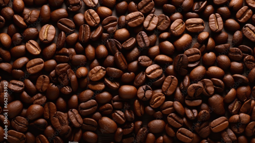 Obraz premium Coffee bean, AI generated Image