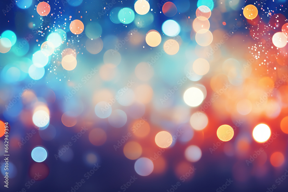 Soft colored, out of focus, blurred, bokeh background. Generative AI Soft colored, out of focus, blurred, bokeh background. Generative AI
