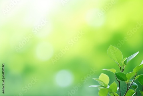 natural green background with selective focus