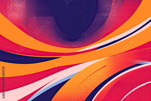 Wallpaper Mural Minimalist Basketball Hoop Abstract Design for Sports Event Flyer, generative AI Torontodigital.ca