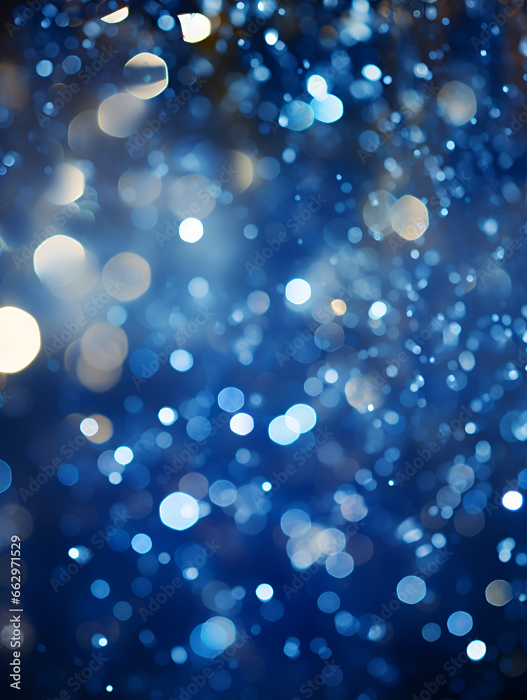 Blue sapphire glitter bokeh background Blue sapphire glitter bokeh background