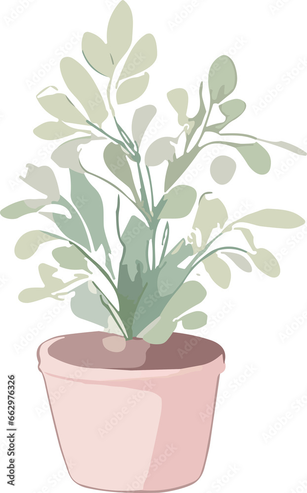 Obraz premium Ornamental Tree in Pot 