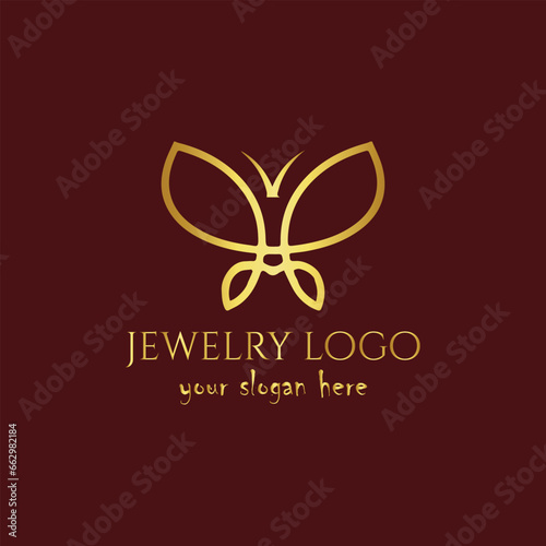 jewelry store logo design vector