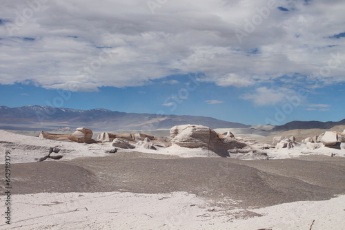 unique pumice field in the world in northwestern Argentina