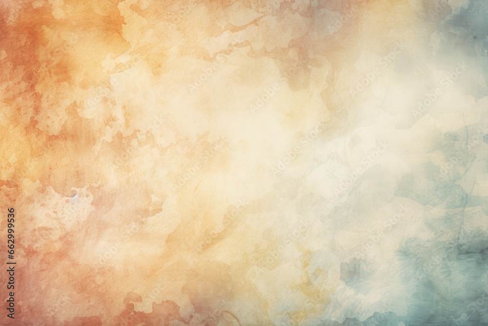 Old vintage watercolor background texture
