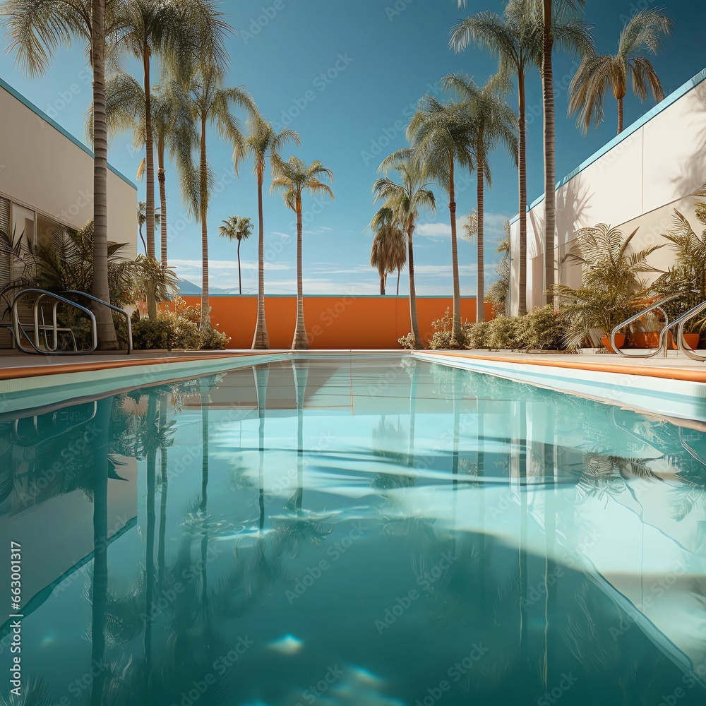 Fototapeta premium luxus pool