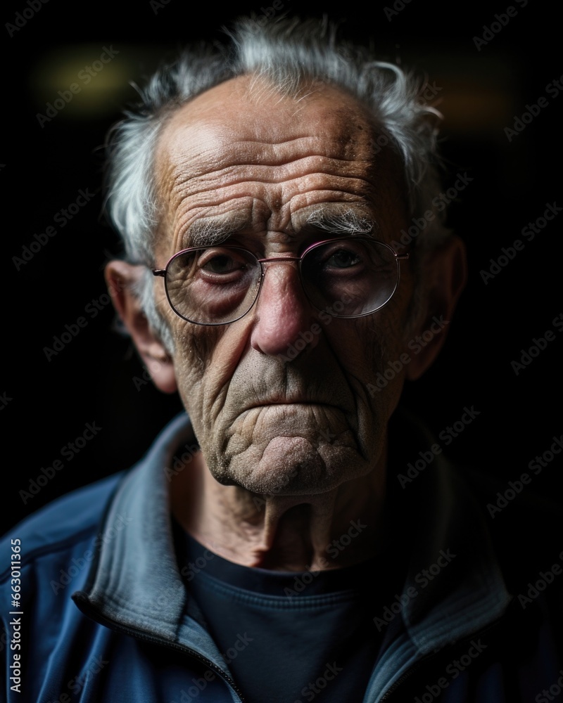 An elderly man with a lifelong career as a doctor, but his schizophrenia has now taken a toll on his mental health. He has delusions that he is being followed by government agents and often An elderly man with a lifelong career as a doctor, but his schizophrenia has now taken a toll on his mental health. He has delusions that he is being followed by government agents and often