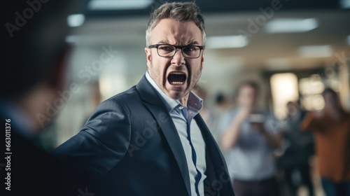 A successful CEO, known for their innovative ideas and charismatic leadership. However, their employees have witnessed the CEOs sudden outbursts and unreasonable demands during manic episodes,