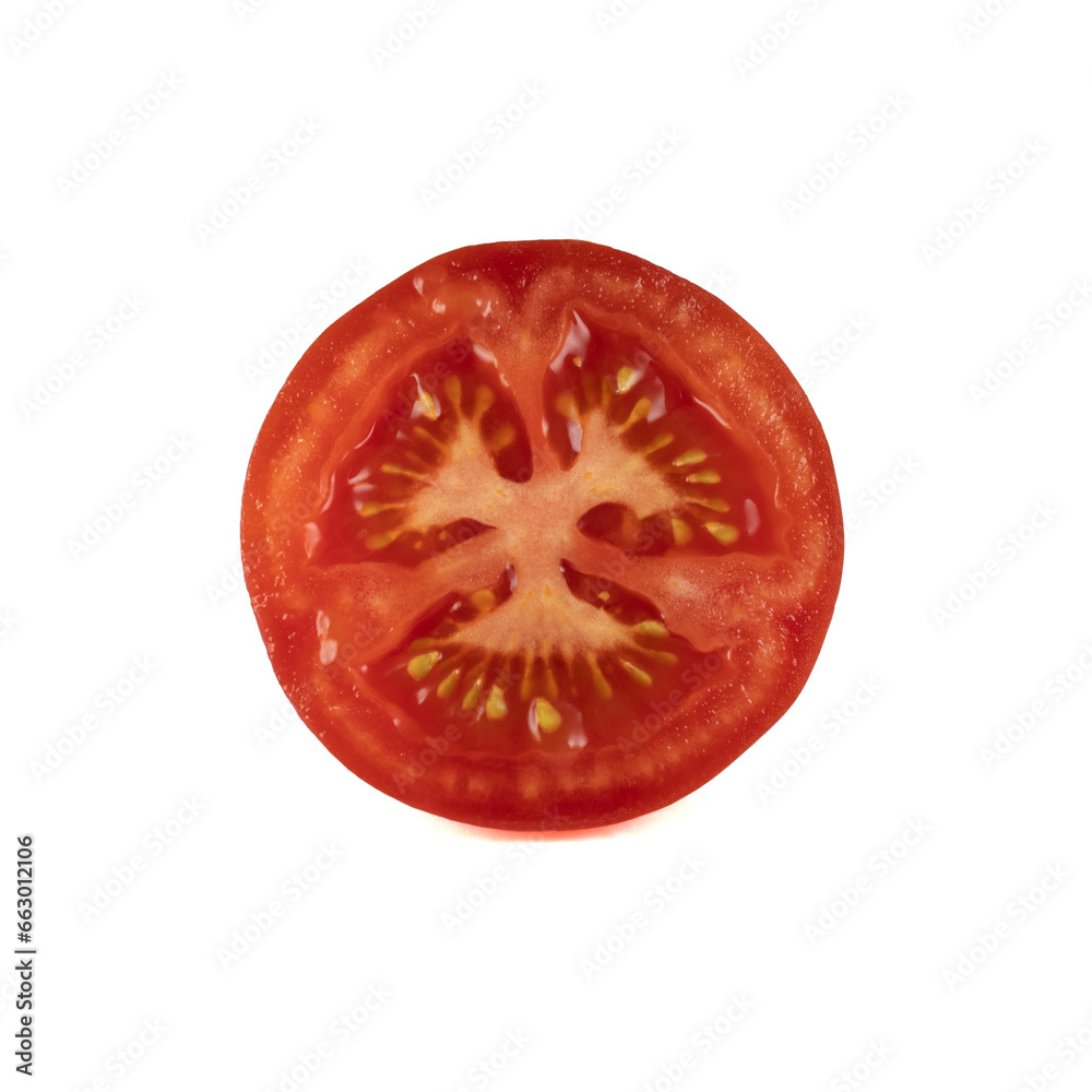 Tomato isolated on white background. With clipping path. Full depth of field. Tomato isolated on white background. With clipping path. Full depth of field.