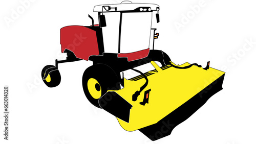 Swather Farm Tractor