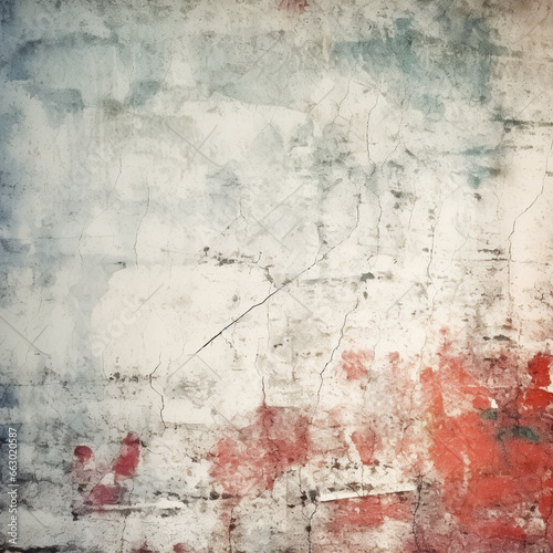 grunge background abstract painting texture colored concrete, gray texture with blue,  wall stained with paint, old wall, post-apocalypse, generative ai