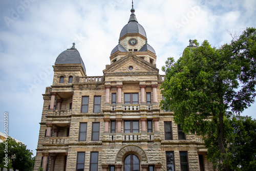 The Old Courthouse in Denton, Texas photo