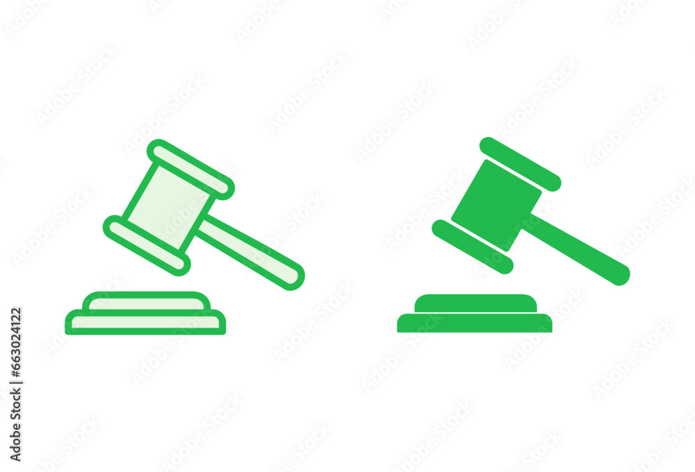 Gavel icon set. judge gavel icon vector. law icon vector. auction hammer Gavel icon set. judge gavel icon vector. law icon vector. auction hammer