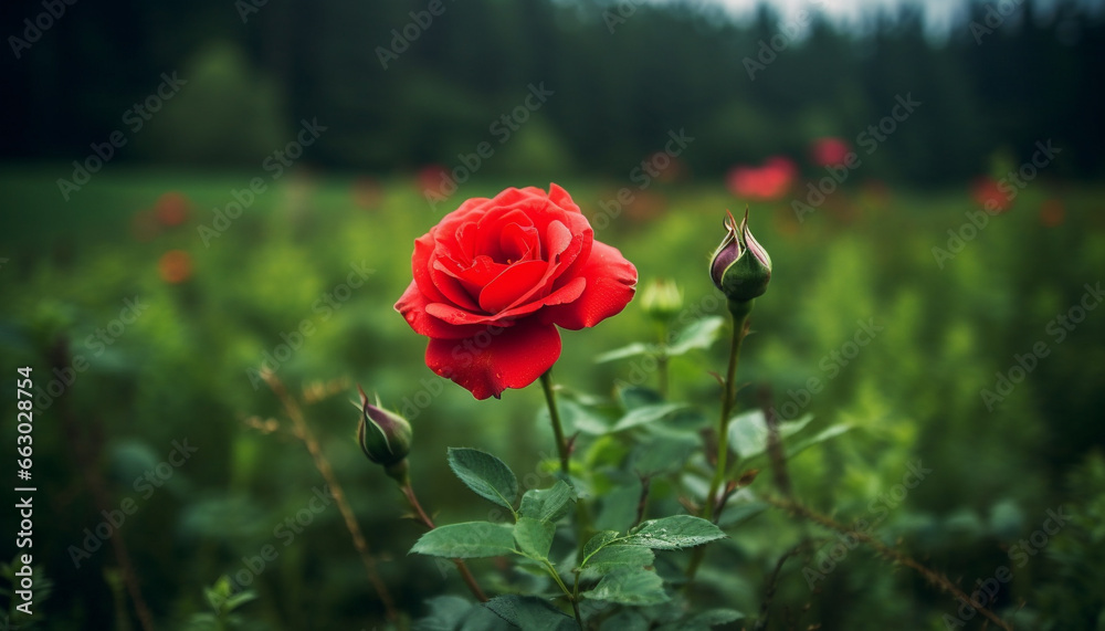 Vibrant wildflower bouquet celebrates beauty in nature summer meadow generated by AI Vibrant wildflower bouquet celebrates beauty in nature summer meadow generated by AI