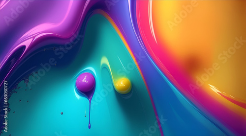 abstract liquid rainbow background .pink yellow and blue mix gradient background. liquid background with wave poster design and wallpaper.